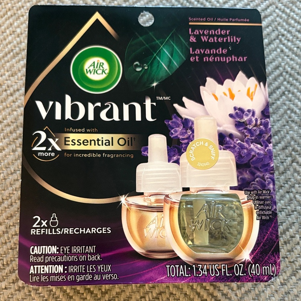 Air Wick Vibrant Lavender & Waterlily Refills